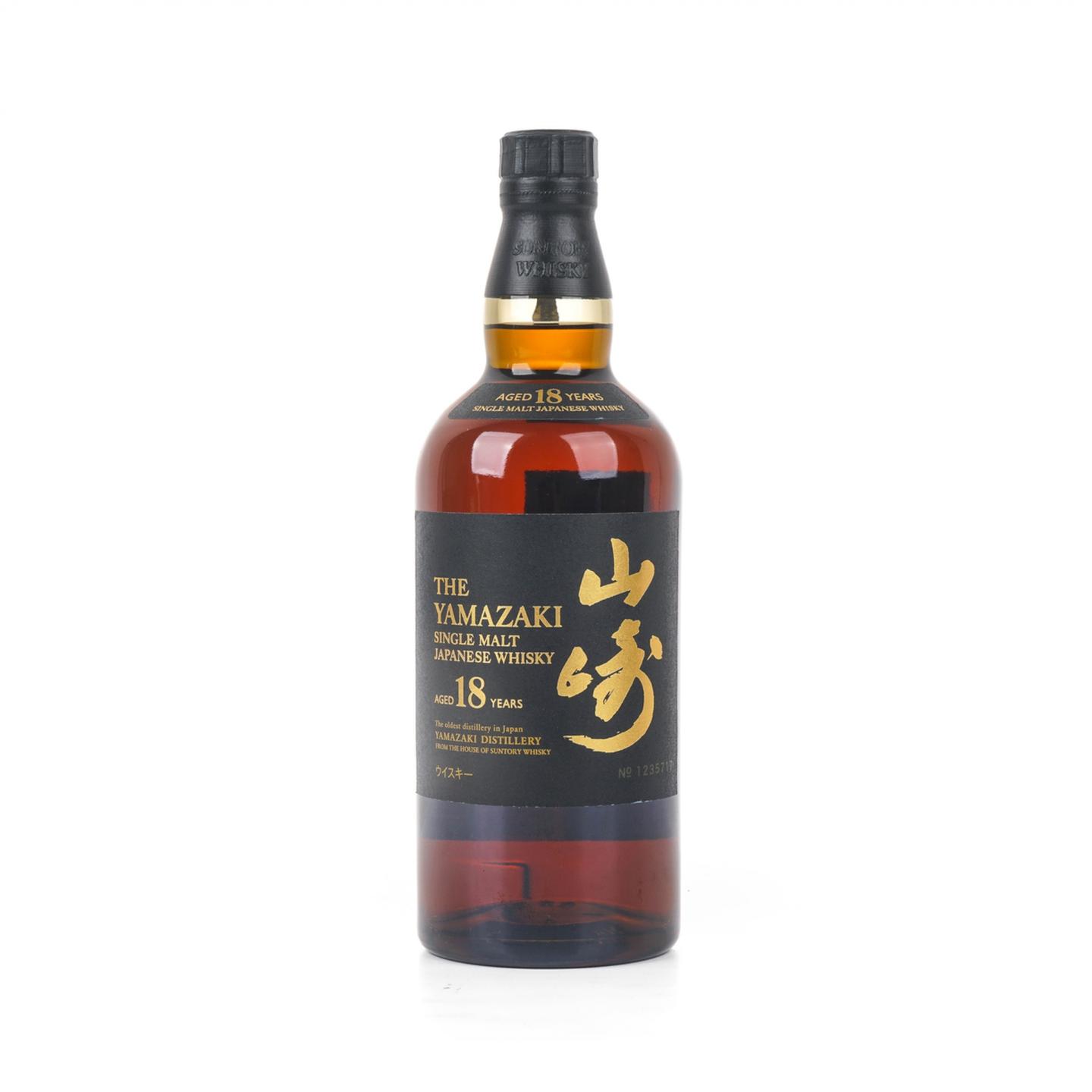 山崎 18年 金字黑标 NO.1235717