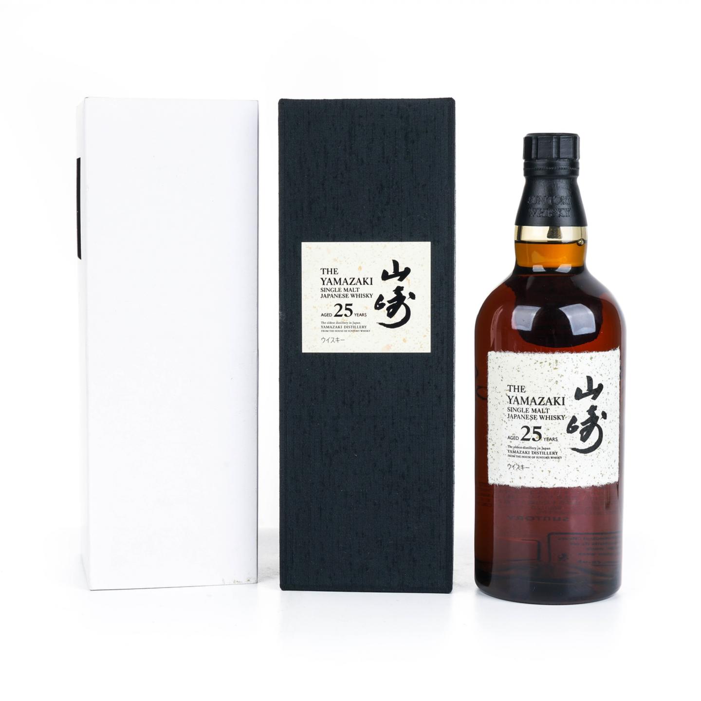 山崎 25年 新版 礼盒