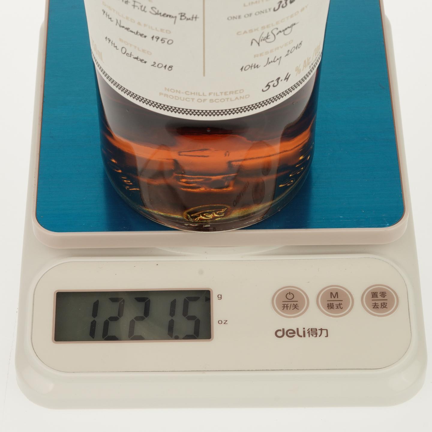 【威士忌】麦卡伦 67年 1950 雪莉单桶 53.4% 750ml