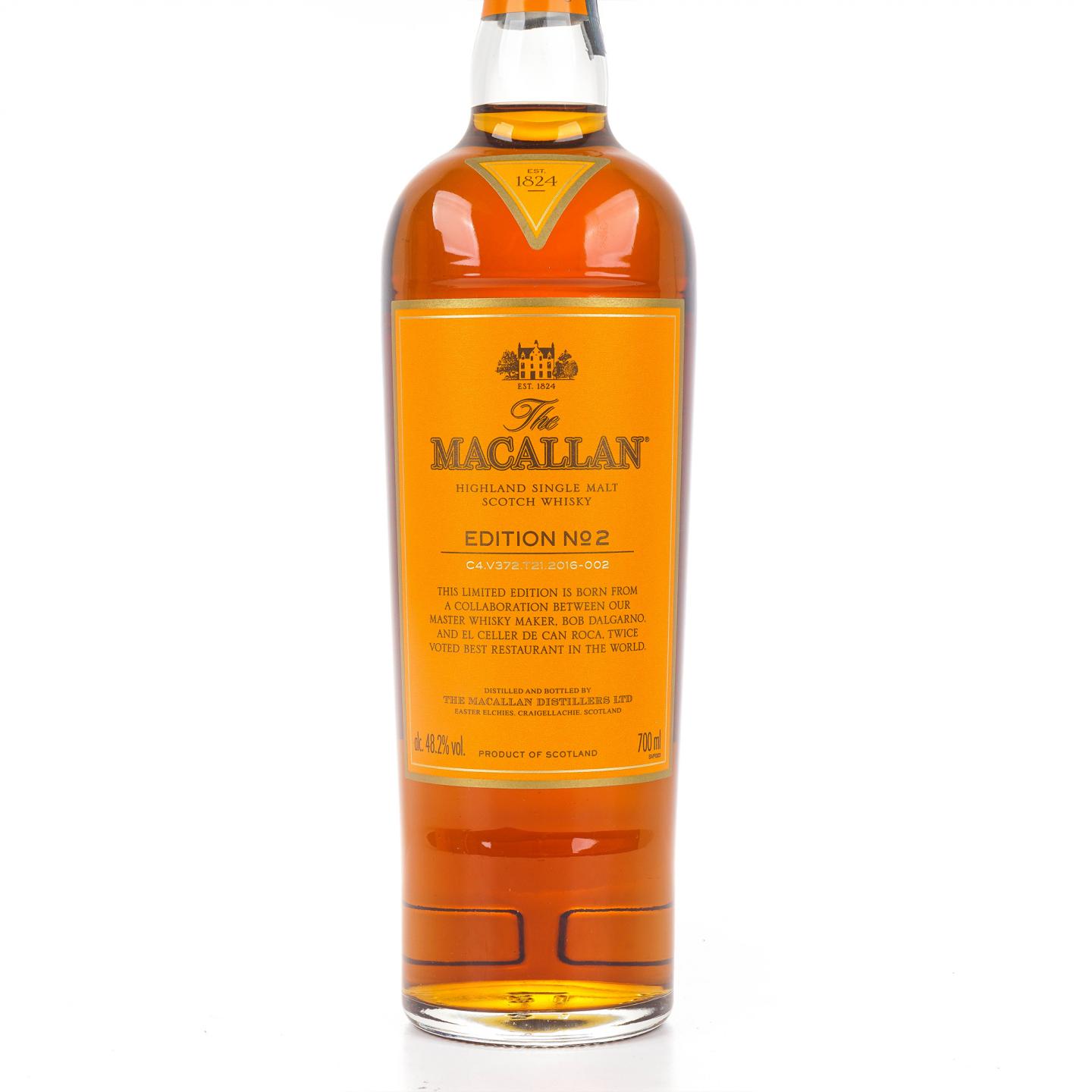 麦卡伦 2016 Edition No.2 700ML