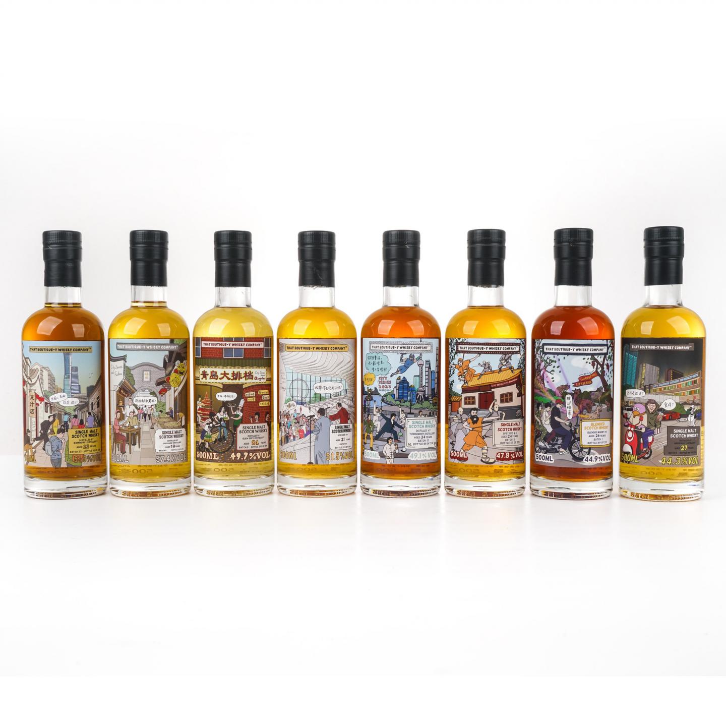 TBWC 漫画标 中国城市系列2022 500ml*8瓶组