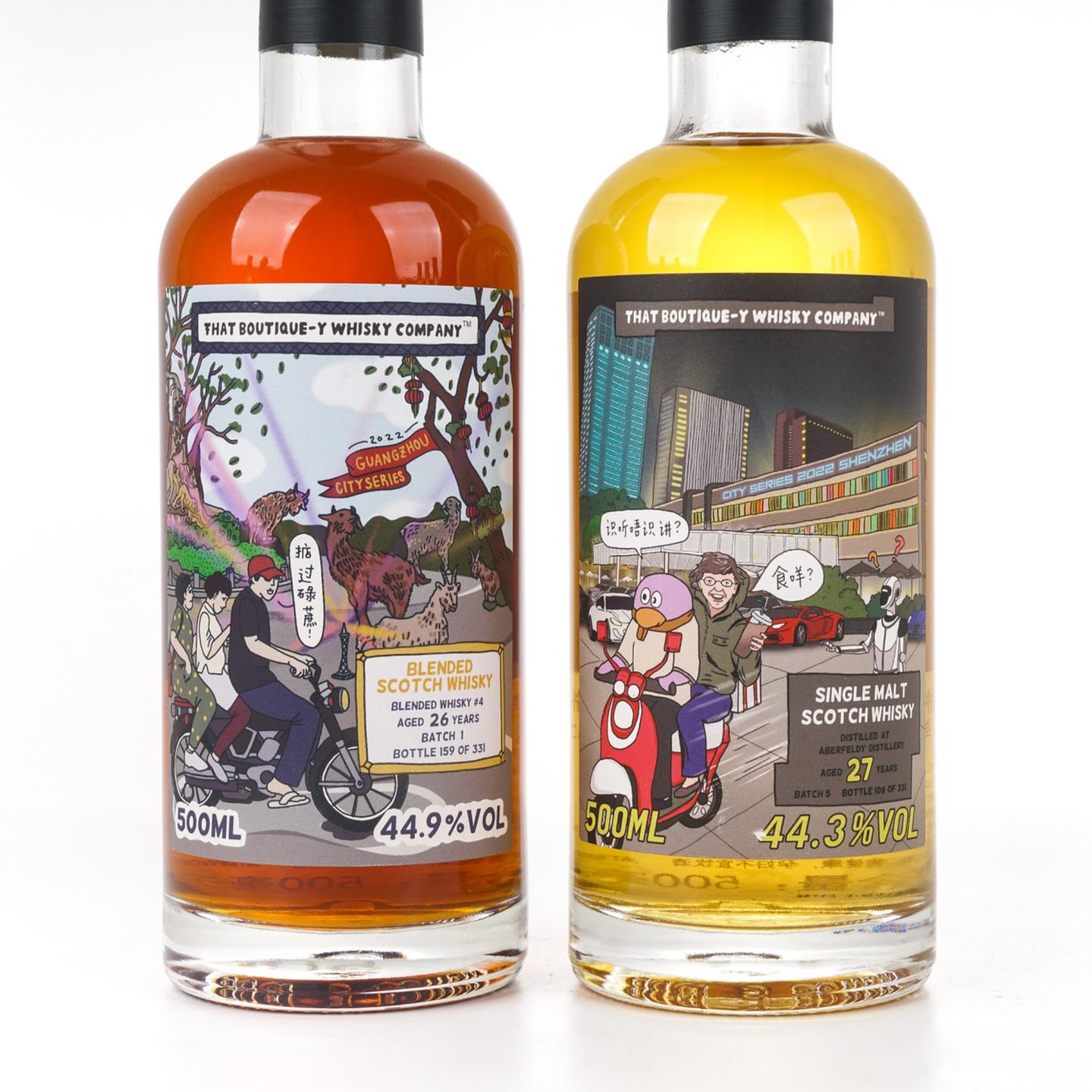 TBWC 漫画标 中国城市系列2022 500ml*8瓶组