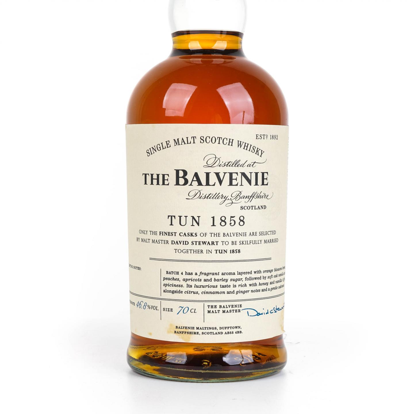 百富 Tun 1858 Batch No.4