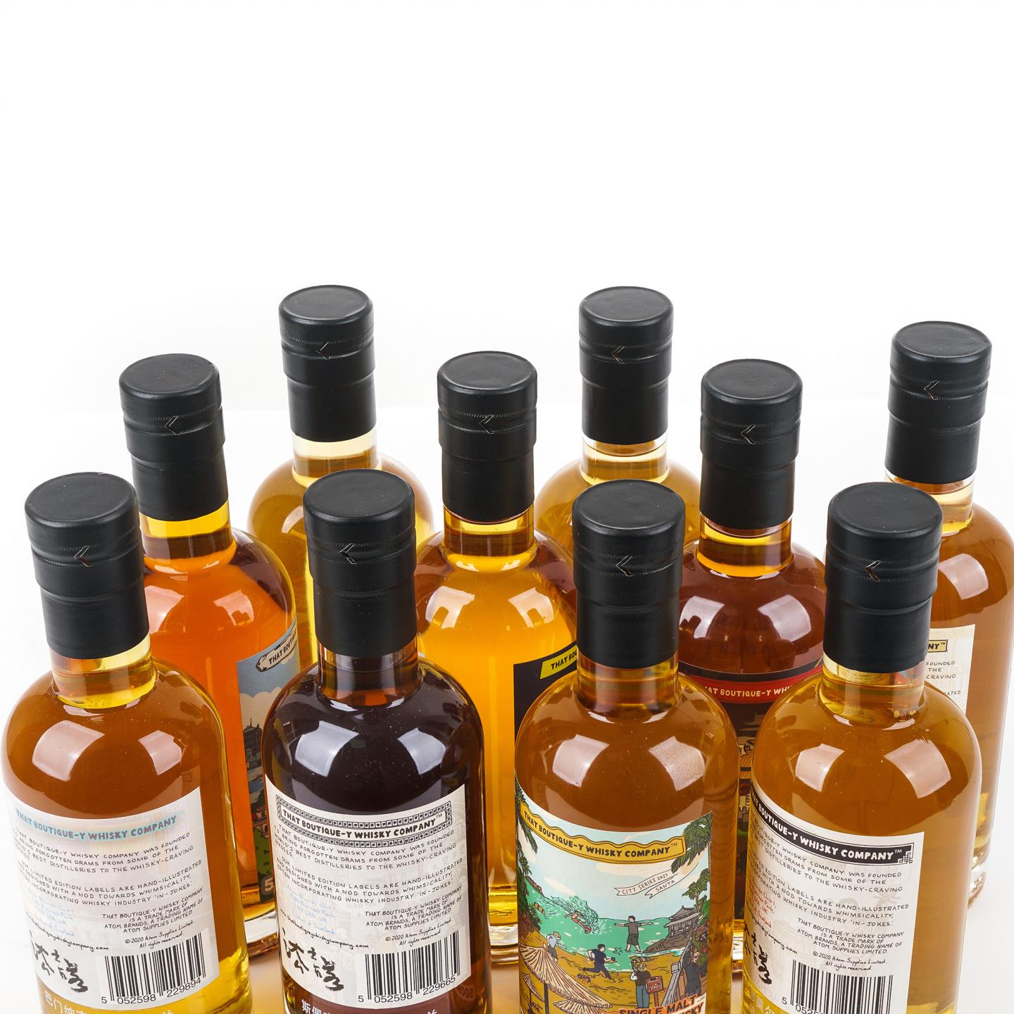TBWC 漫画标 中国城市系列2021 500ml*10瓶组