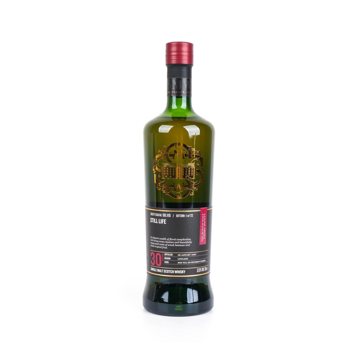 SMWS 50.115 磐火 30年 1990 静物画