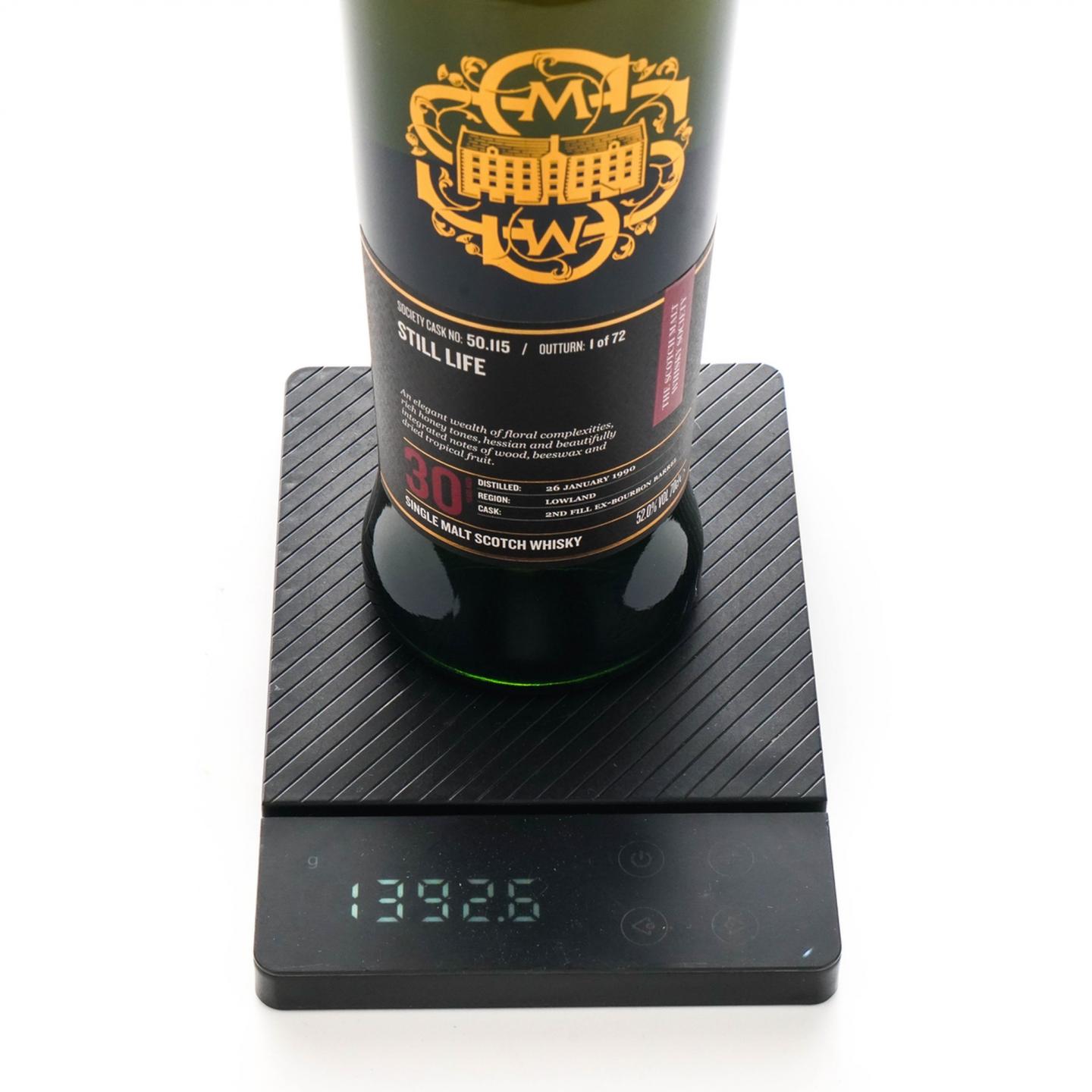 SMWS 50.115 磐火 30年 1990 静物画