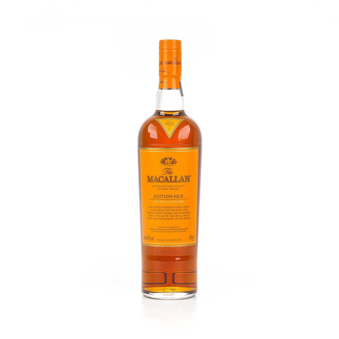 麦卡伦 2016 Edition No.2 700ml