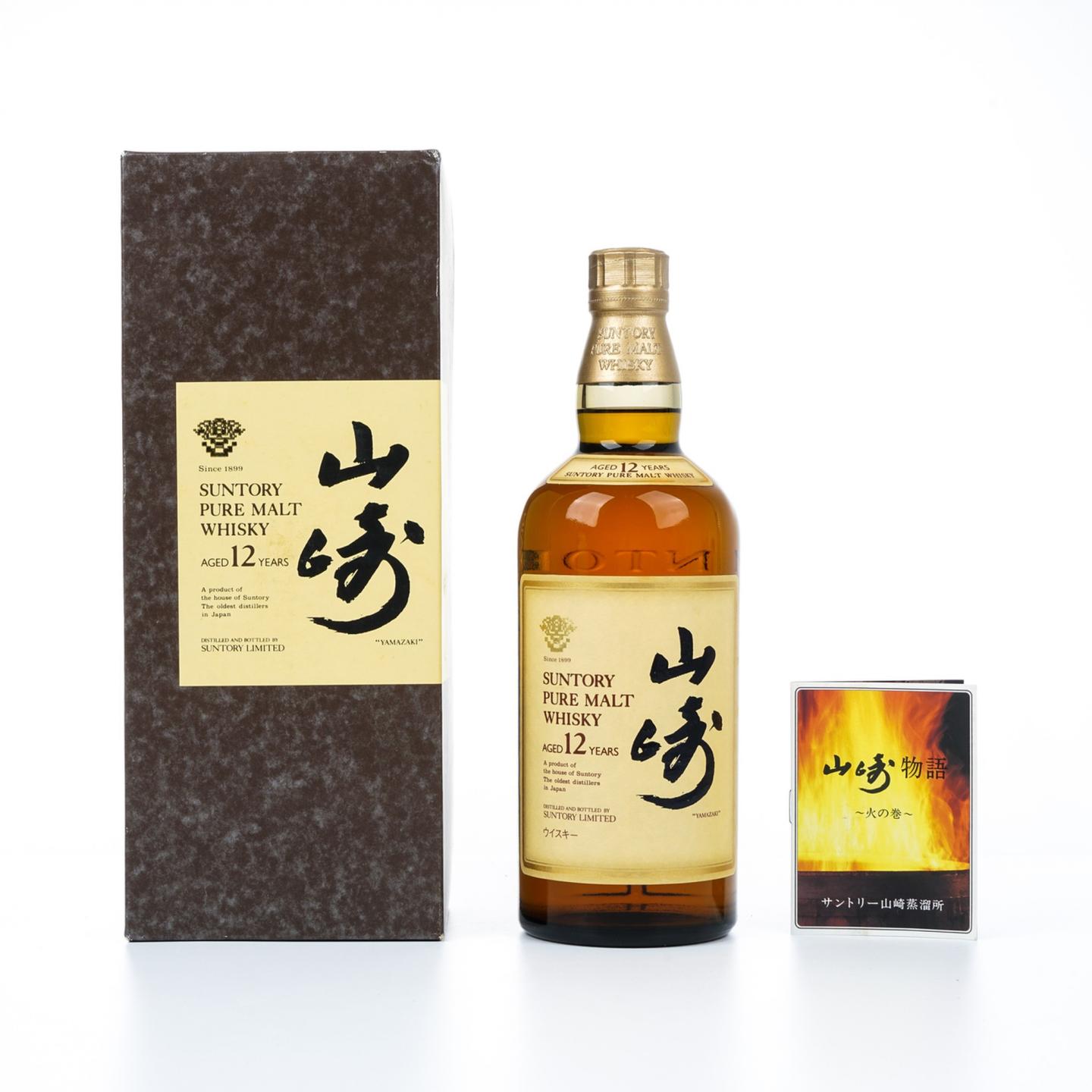 山崎 12年 金花标 Pure Malt 750ml