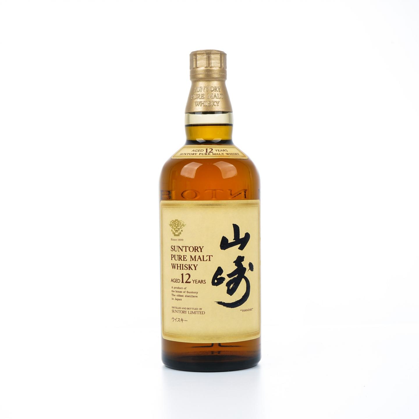 山崎 12年 金花标 Pure Malt 750ml