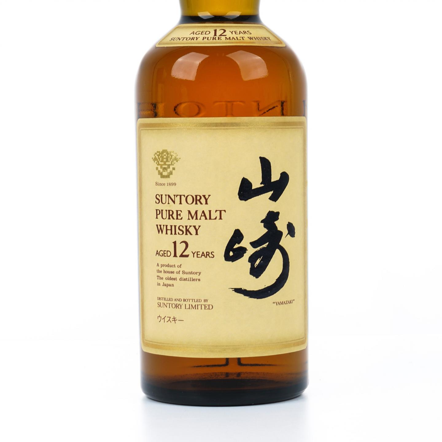 山崎 12年 金花标 Pure Malt 750ml