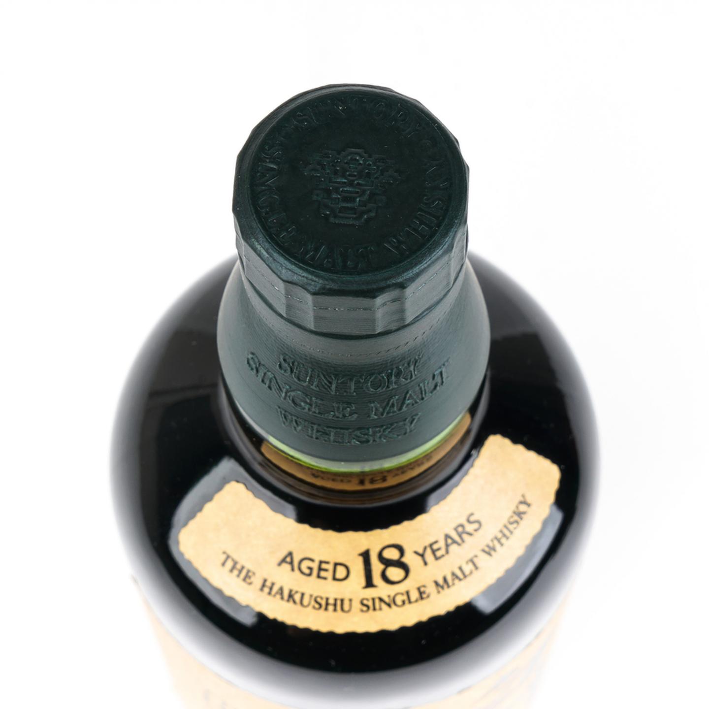 白州 18年 单一麦芽 瓶号166589