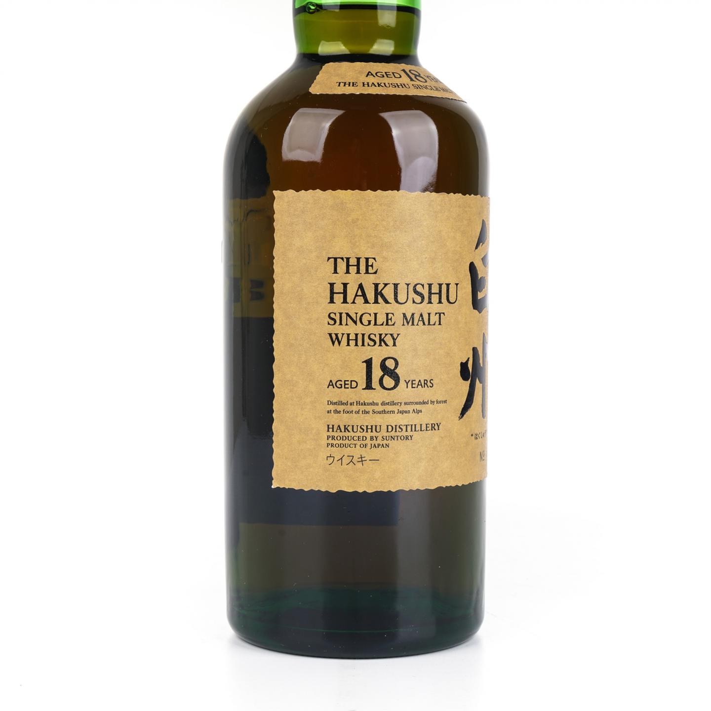 白州 18年 单一麦芽 瓶号166589