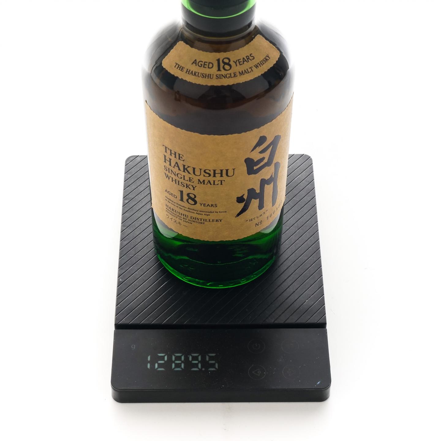 白州 18年 单一麦芽 瓶号166589