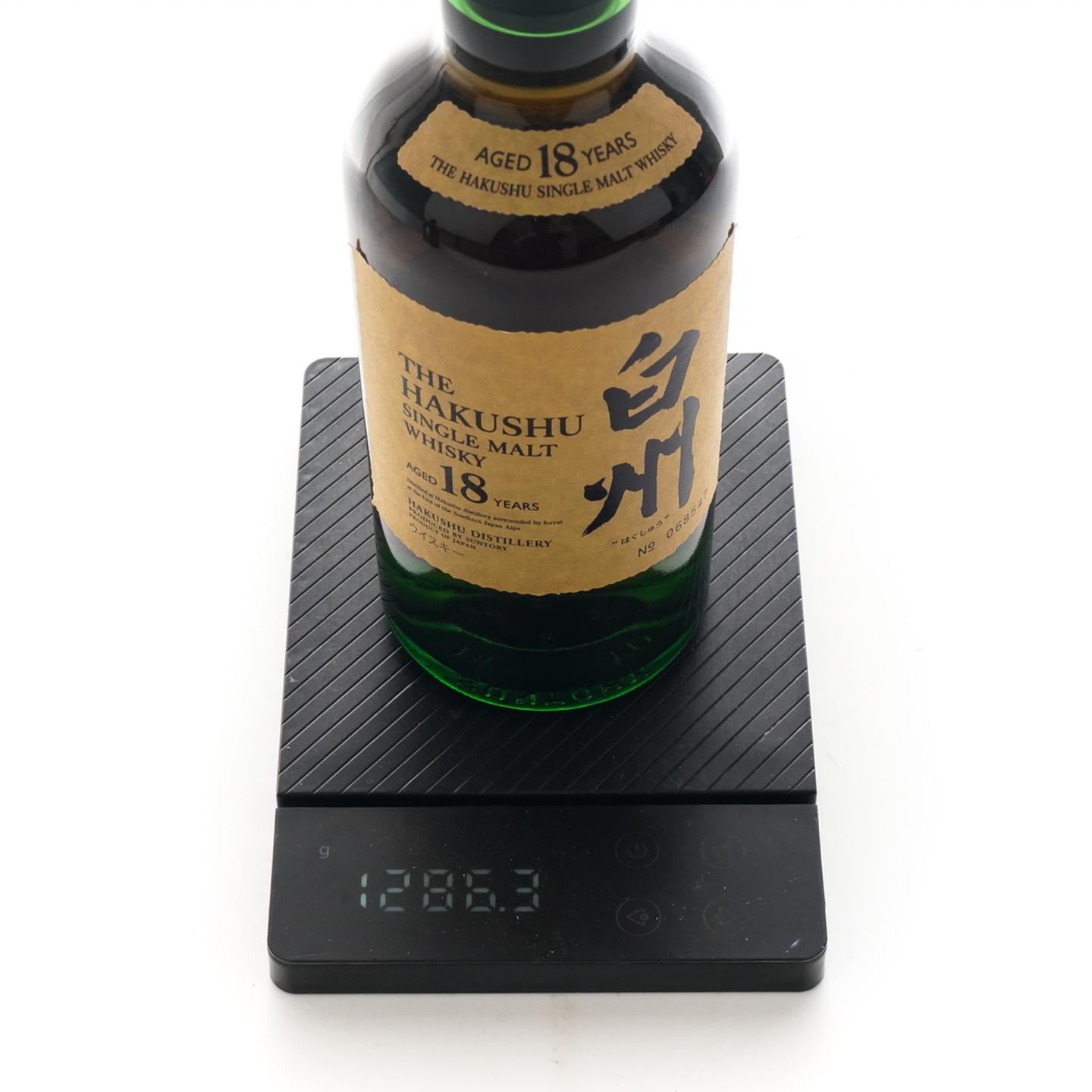 白州 18年 单一麦芽 瓶号068547