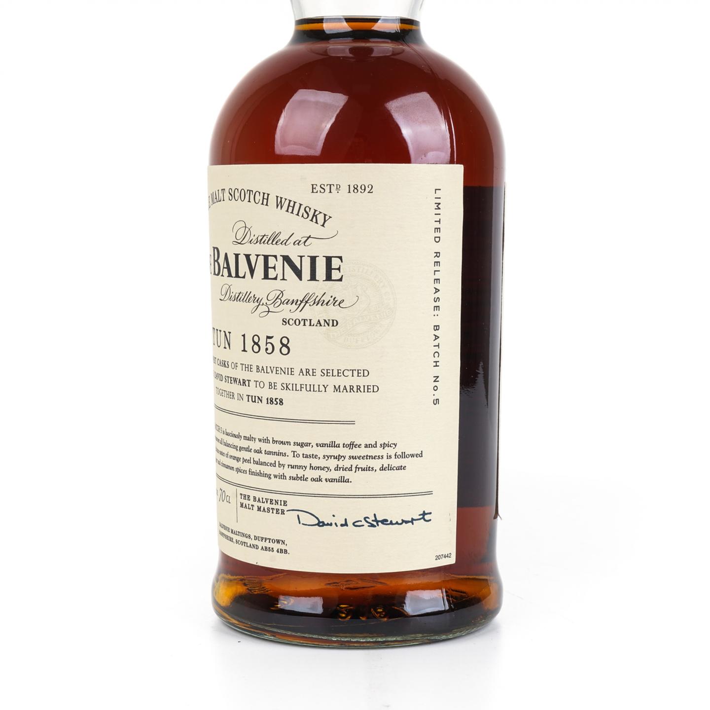 百富 Tun 1858 Batch No.5