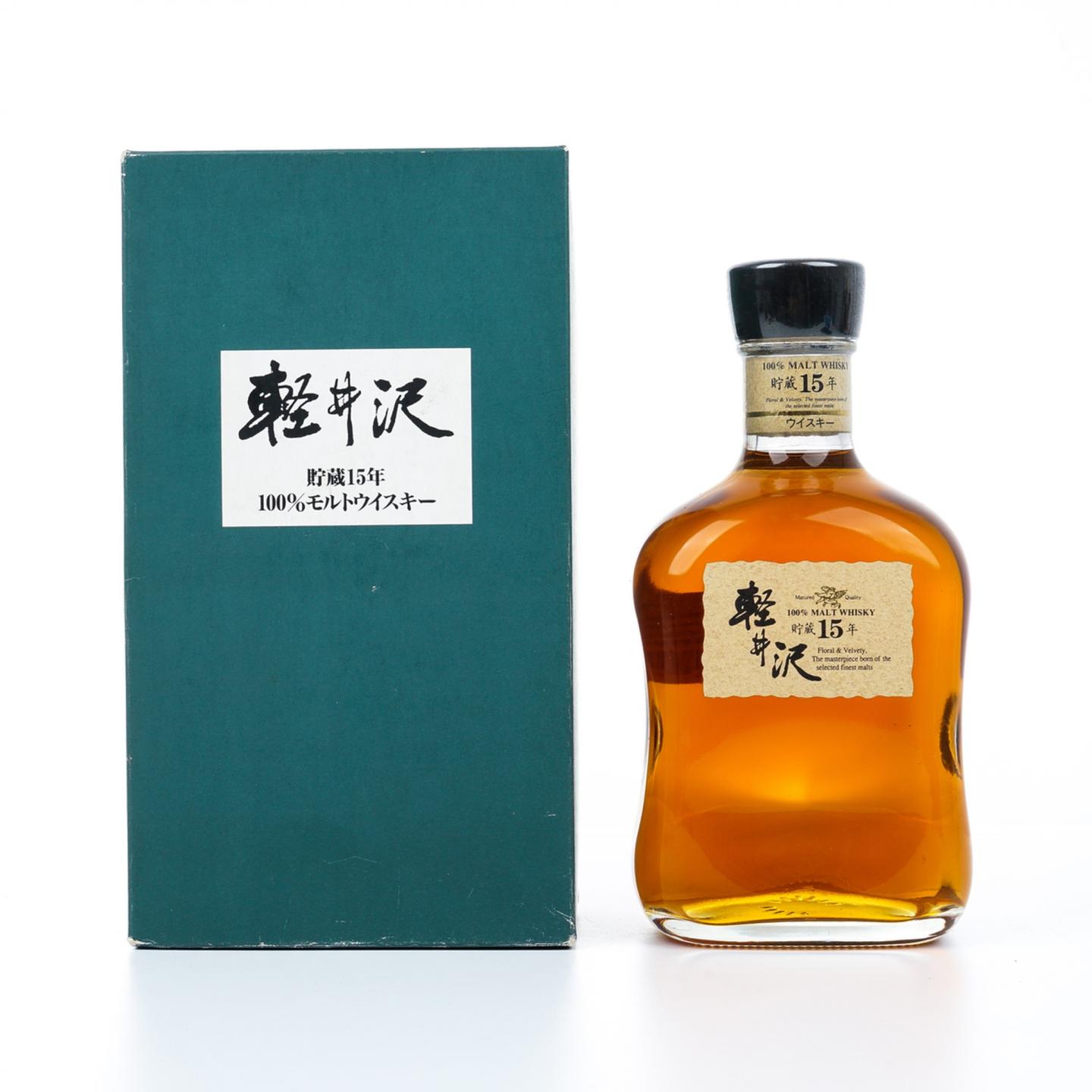 轻井泽 15年 100% Malt Whisky 方盒
