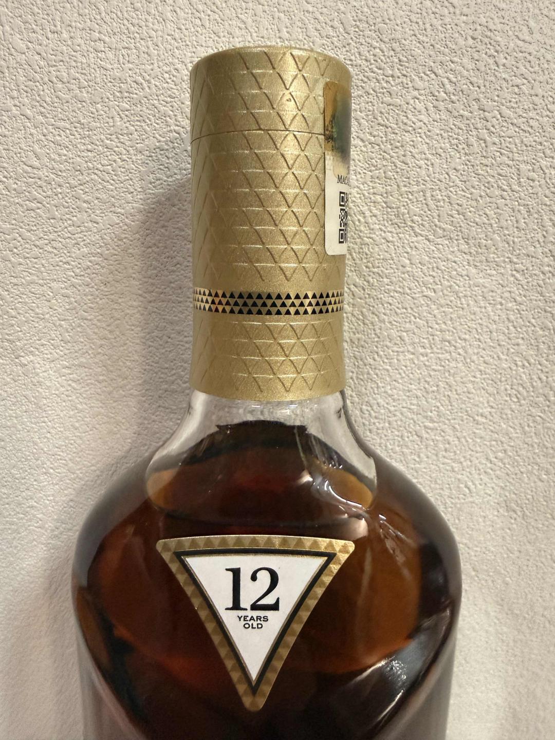 麦卡伦 12年 Sherry Oak 雪莉桶｜2020装瓶 斯佩塞德单一麦芽｜700ml｜40% ABV｜
