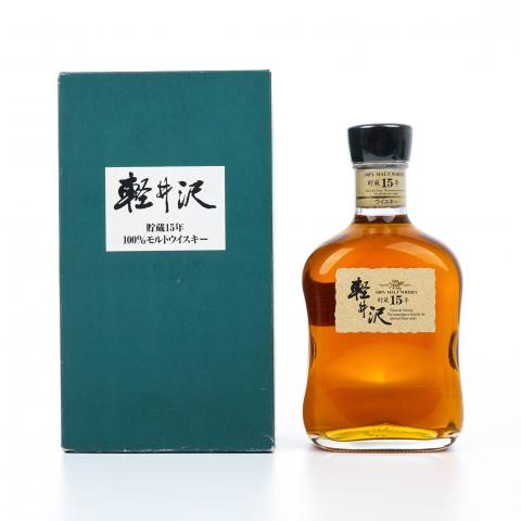 轻井泽 15年 100% Malt Whisky 方盒