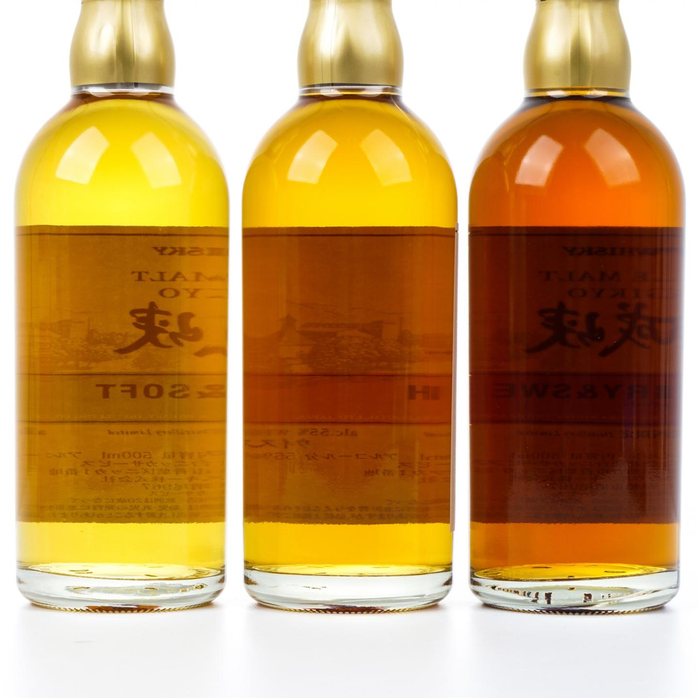 宫城峡 风味桶 Distillery Limited 500ml*3支组