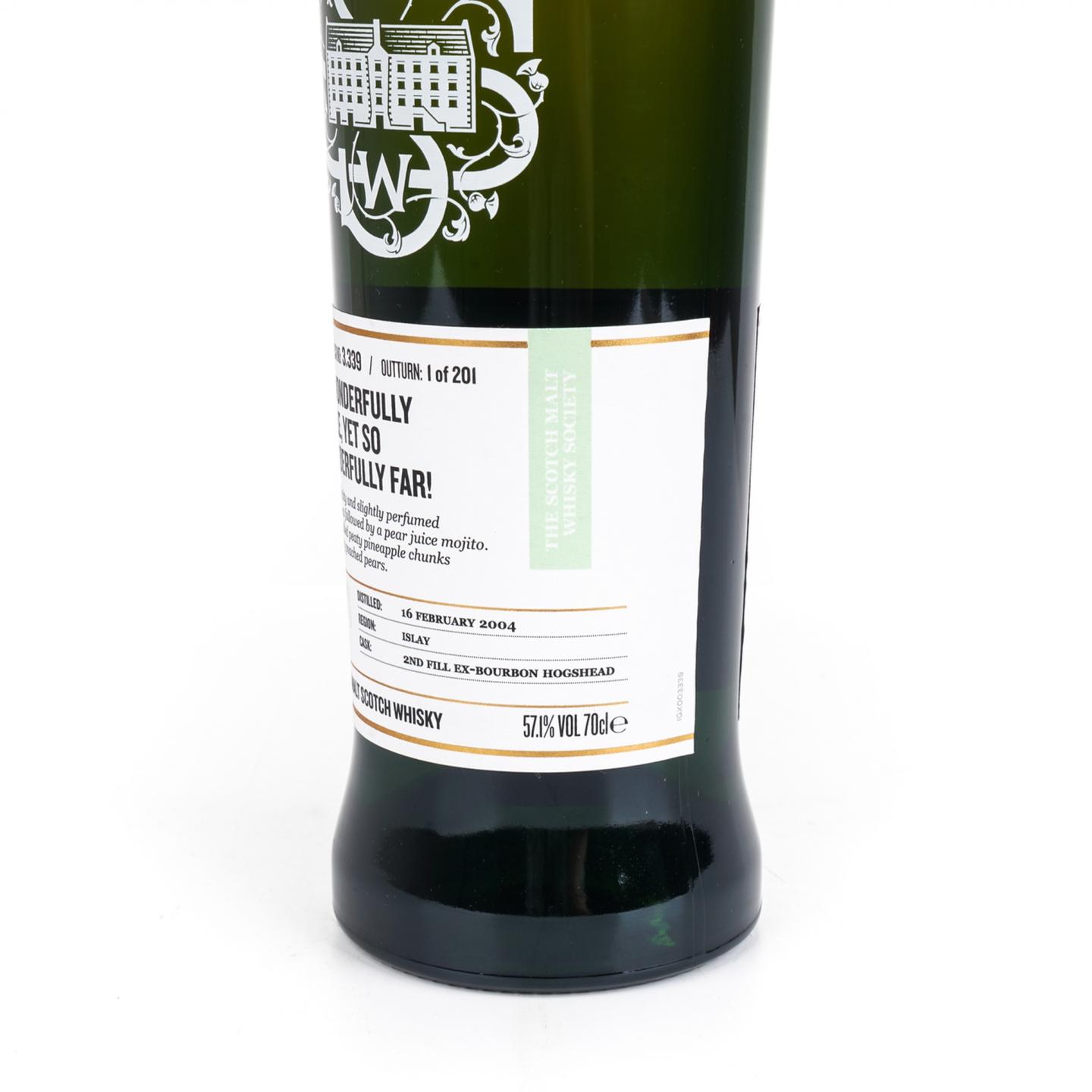 SMWS 3.339 波摩 17年 2004 单桶