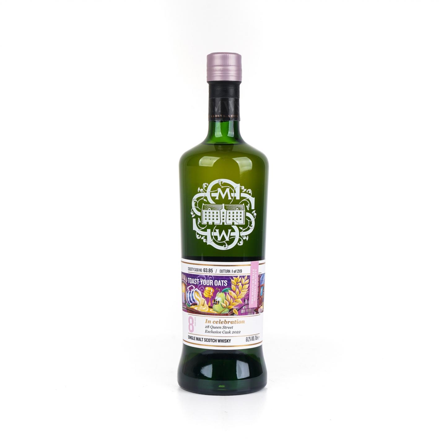 SMWS 63.85 格兰道奇 8年 Queen Street 2022专属限量