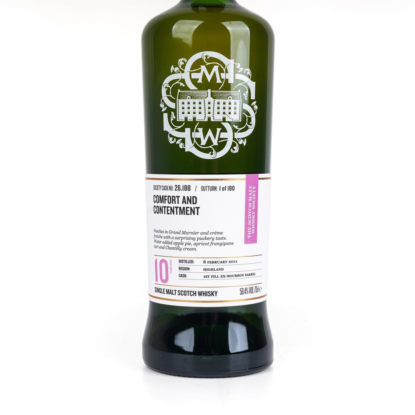 SMWS 26.188 克里尼利基 10年 2011 单桶