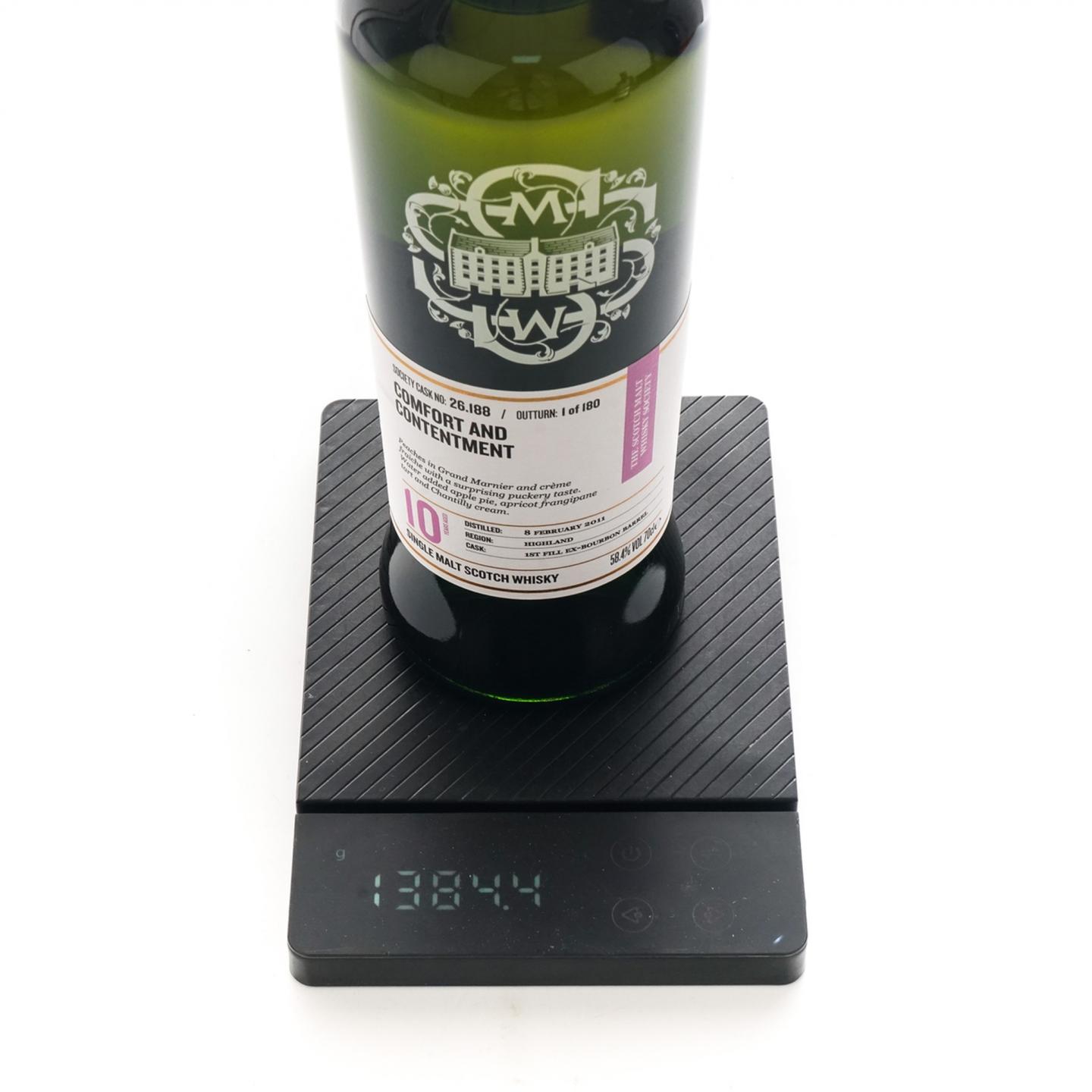 SMWS 26.188 克里尼利基 10年 2011 单桶
