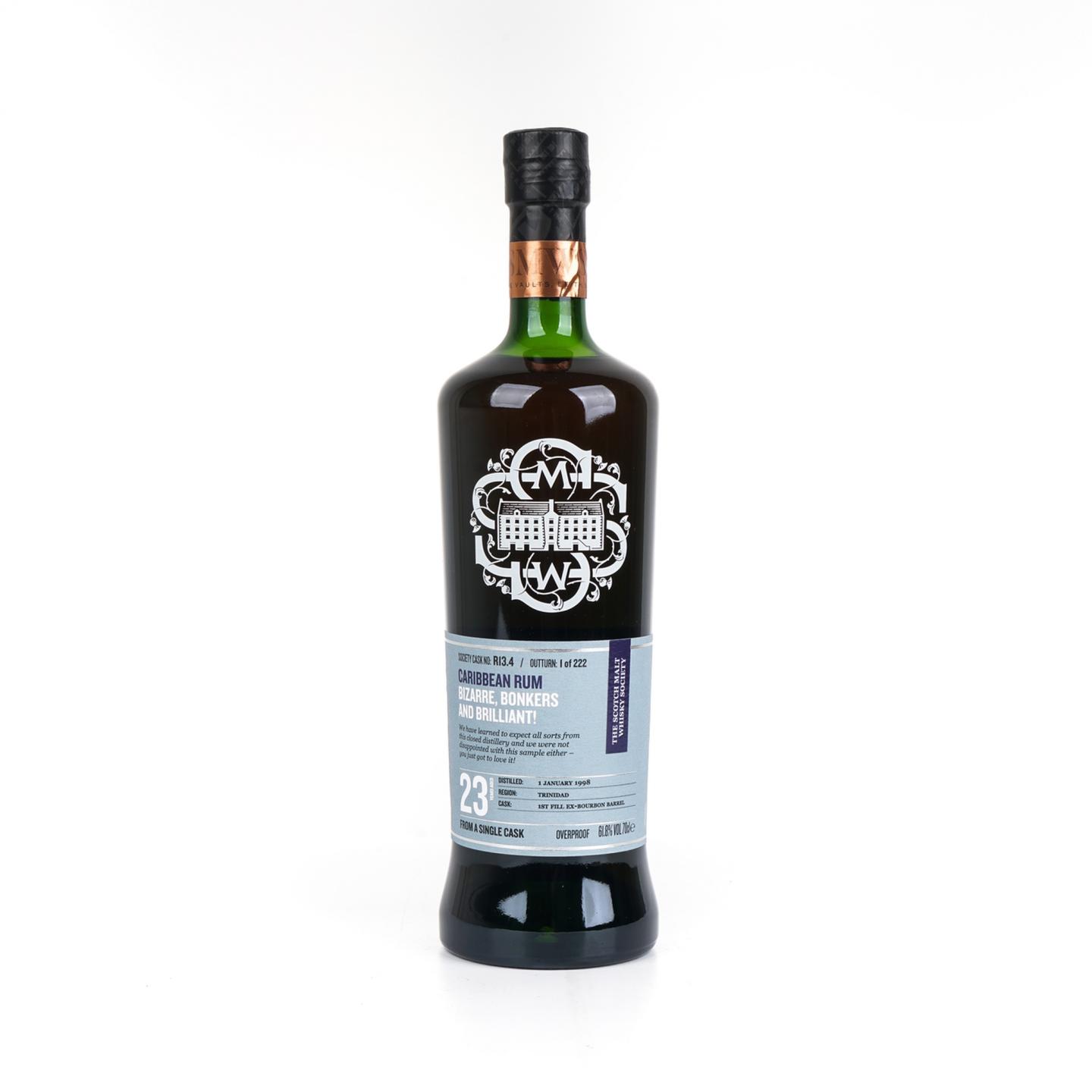SMWS R13.4 Caroni 23年 1998 朗姆酒