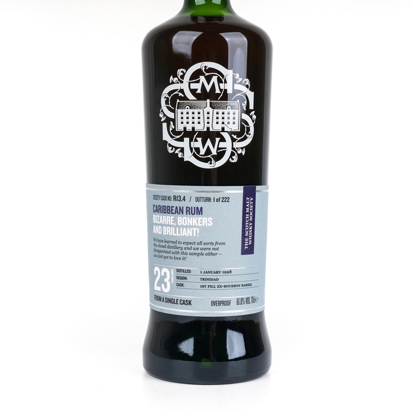 SMWS R13.4 Caroni 23年 1998 朗姆酒
