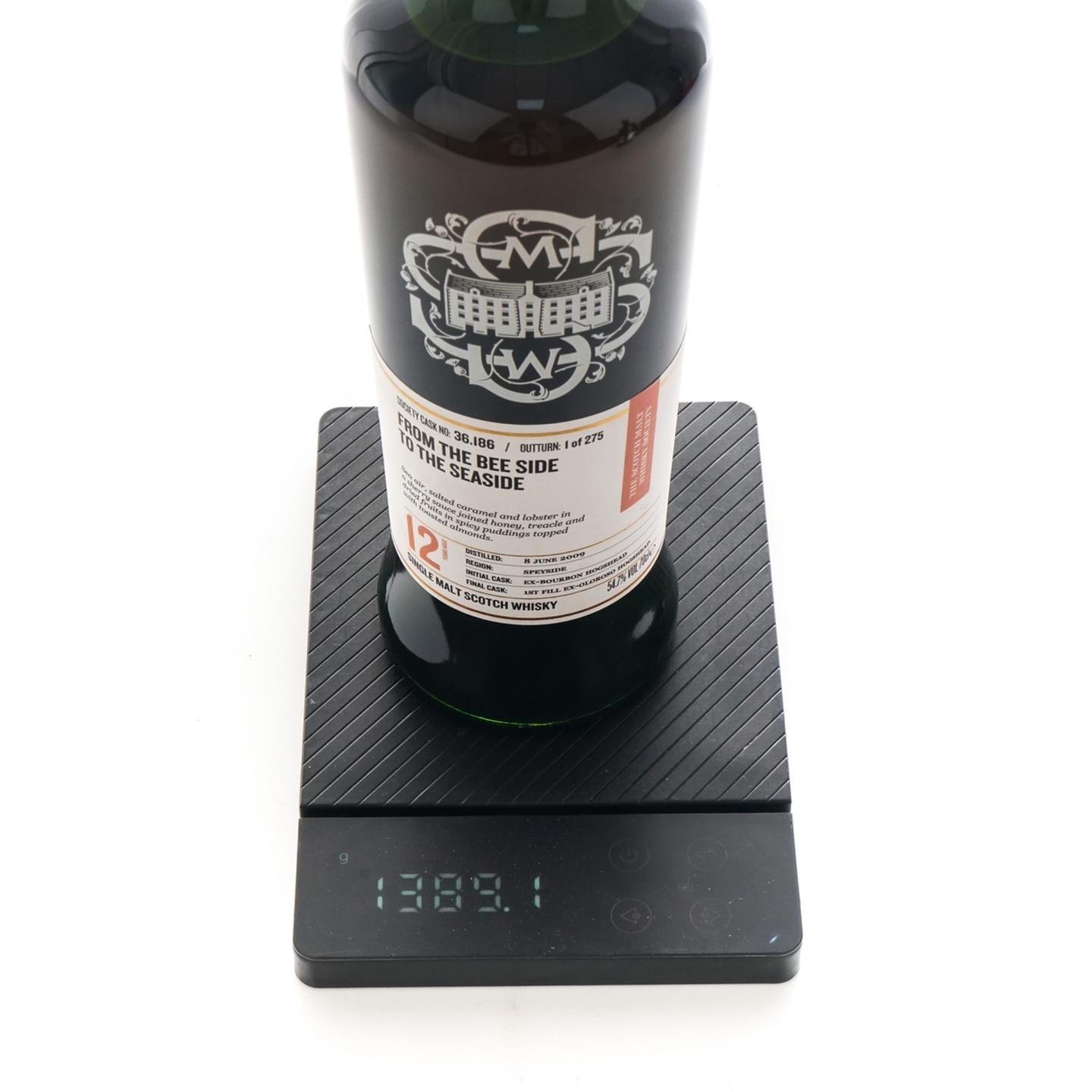 SMWS 36.186 本利林 12年 2009 雪莉桶后熟