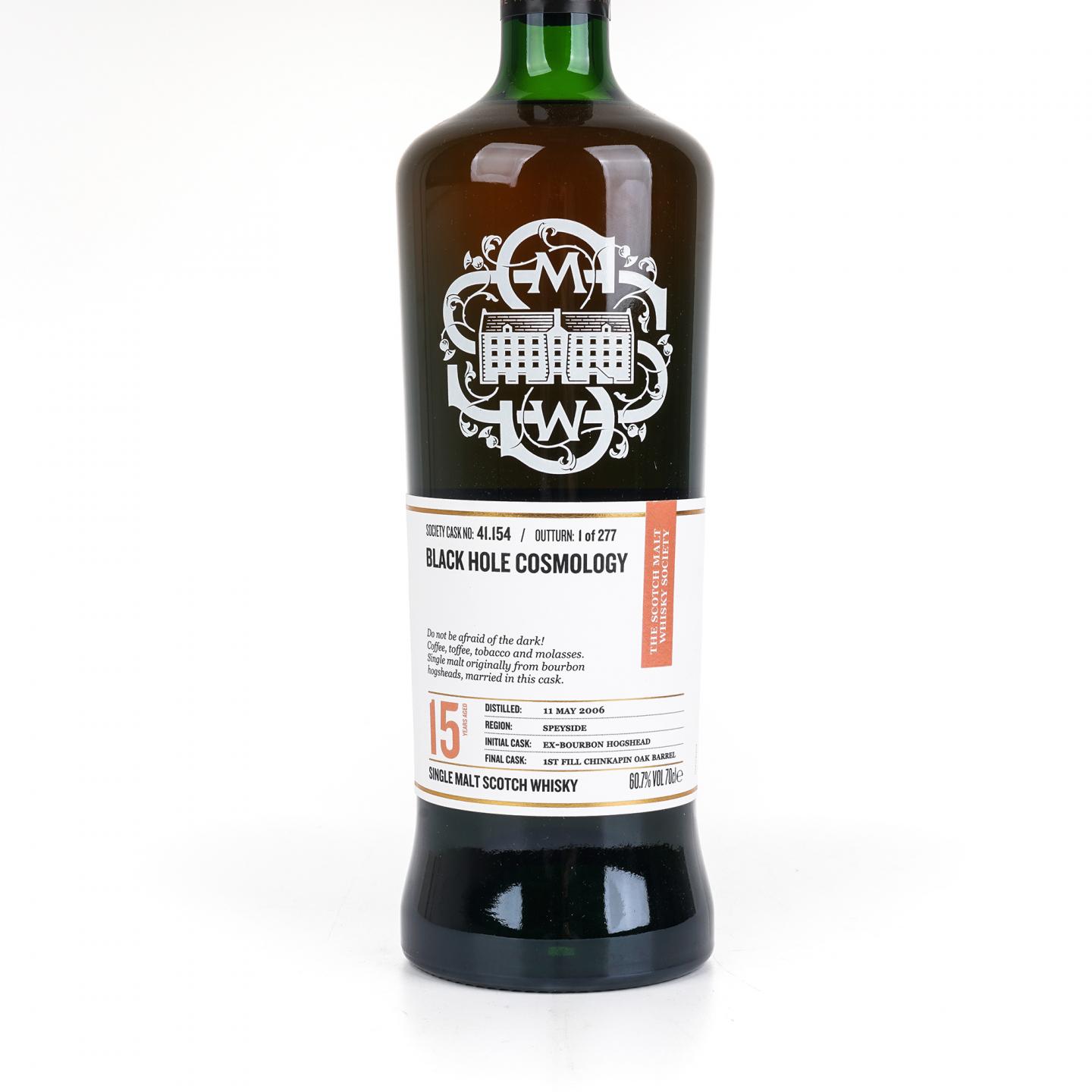 SMWS 41.154 大云 15年 2006 齐卡平橡木桶后熟