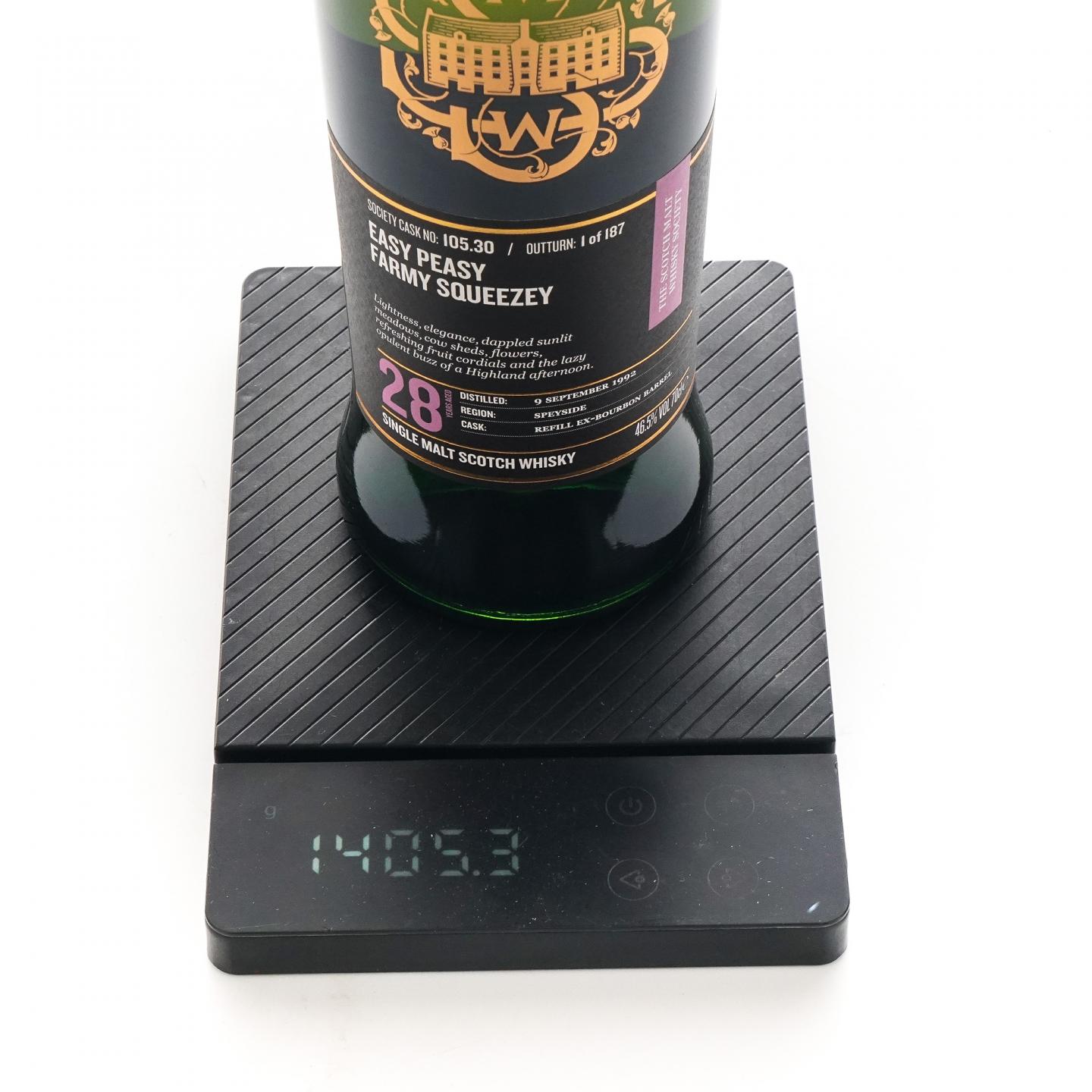 SMWS 105.30 桐摩 28年 1992