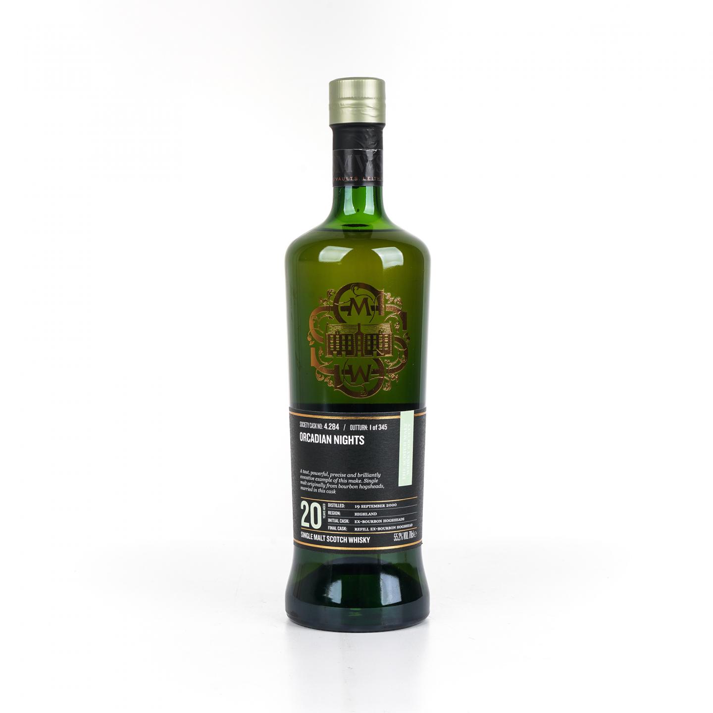 SMWS 4.284 高原骑士 20年 2000 单桶