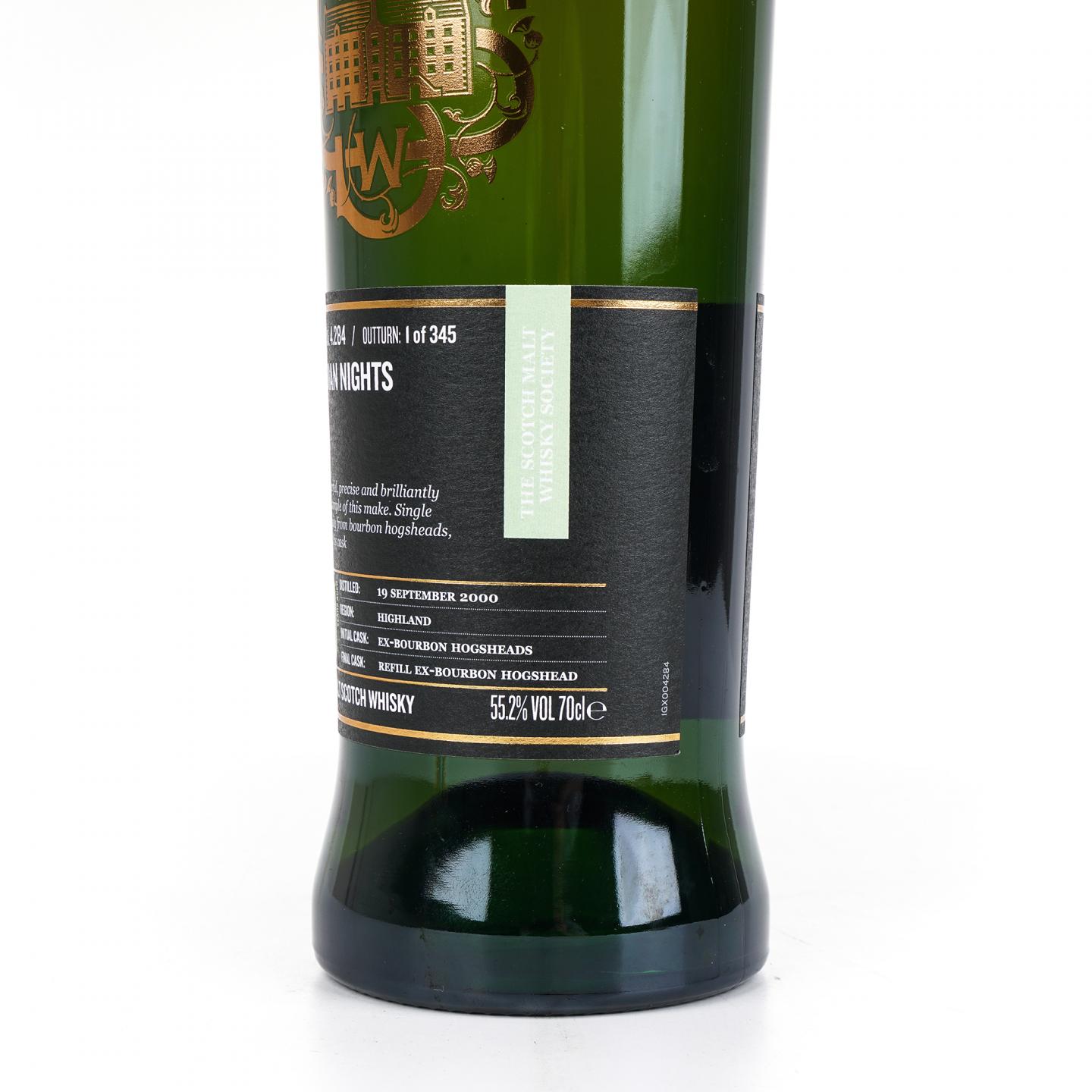 SMWS 4.284 高原骑士 20年 2000 单桶