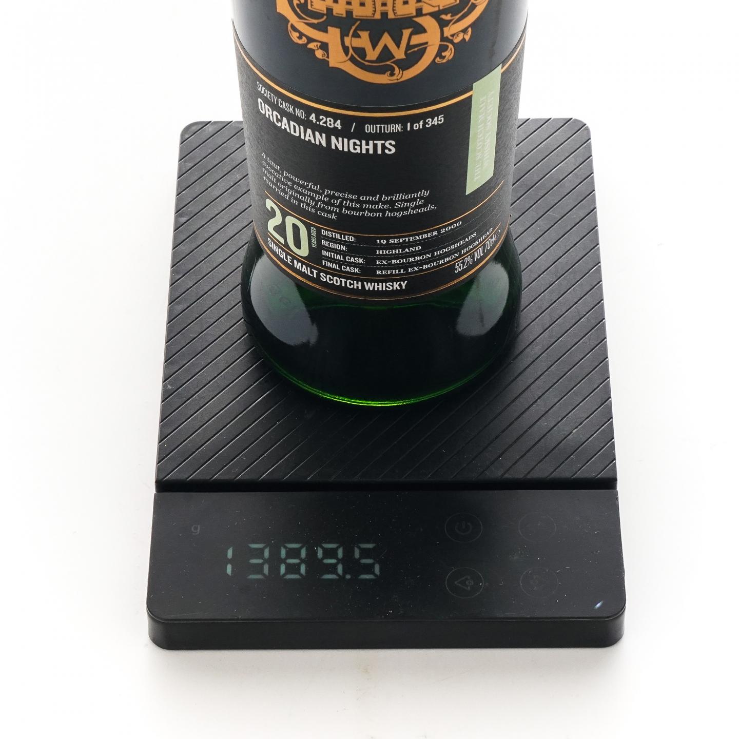 SMWS 4.284 高原骑士 20年 2000 单桶