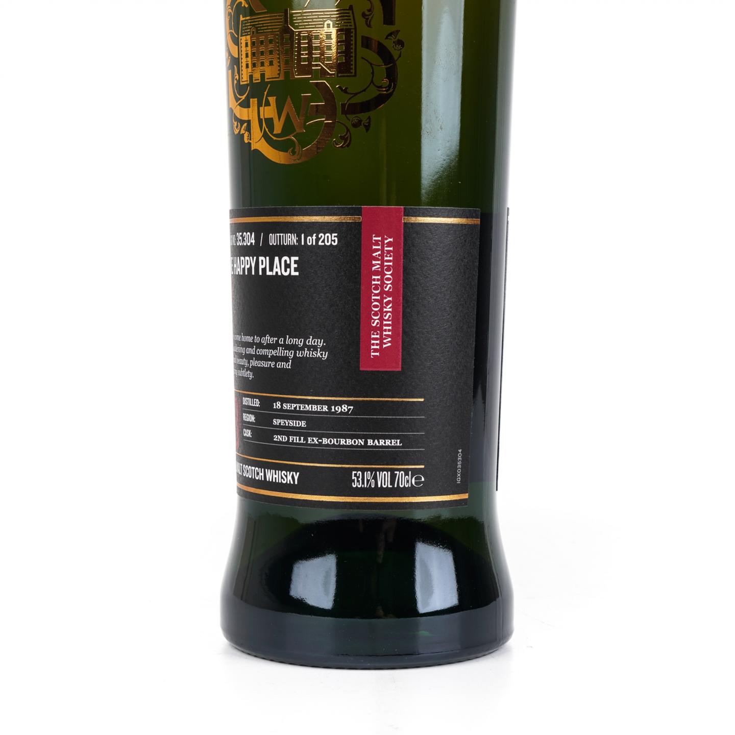 SMWS 35.304 格兰莫雷 33年 1987 单桶