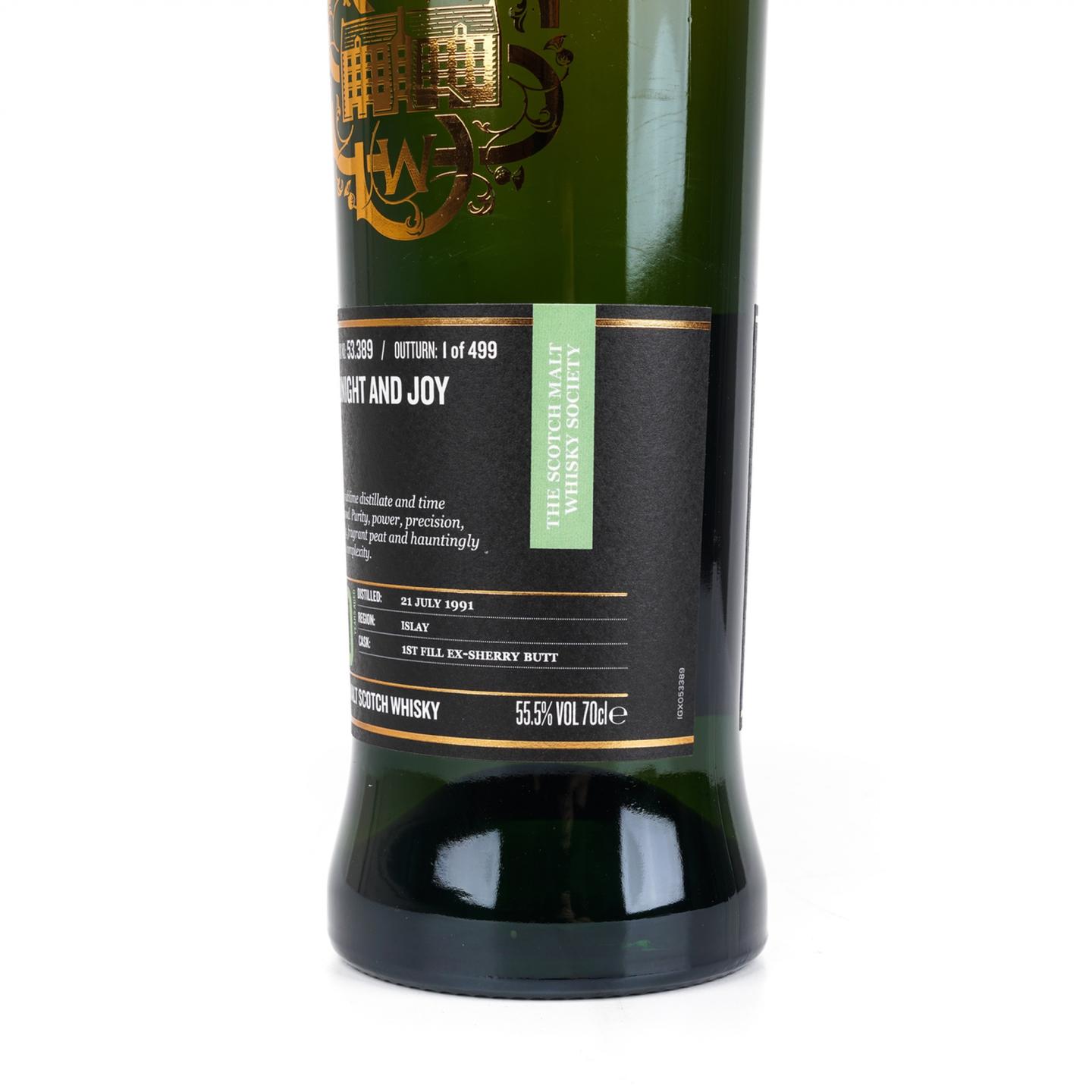 SMWS 53.389 卡尔里拉 30年 1991 酒窖珍藏系列 雪莉桶