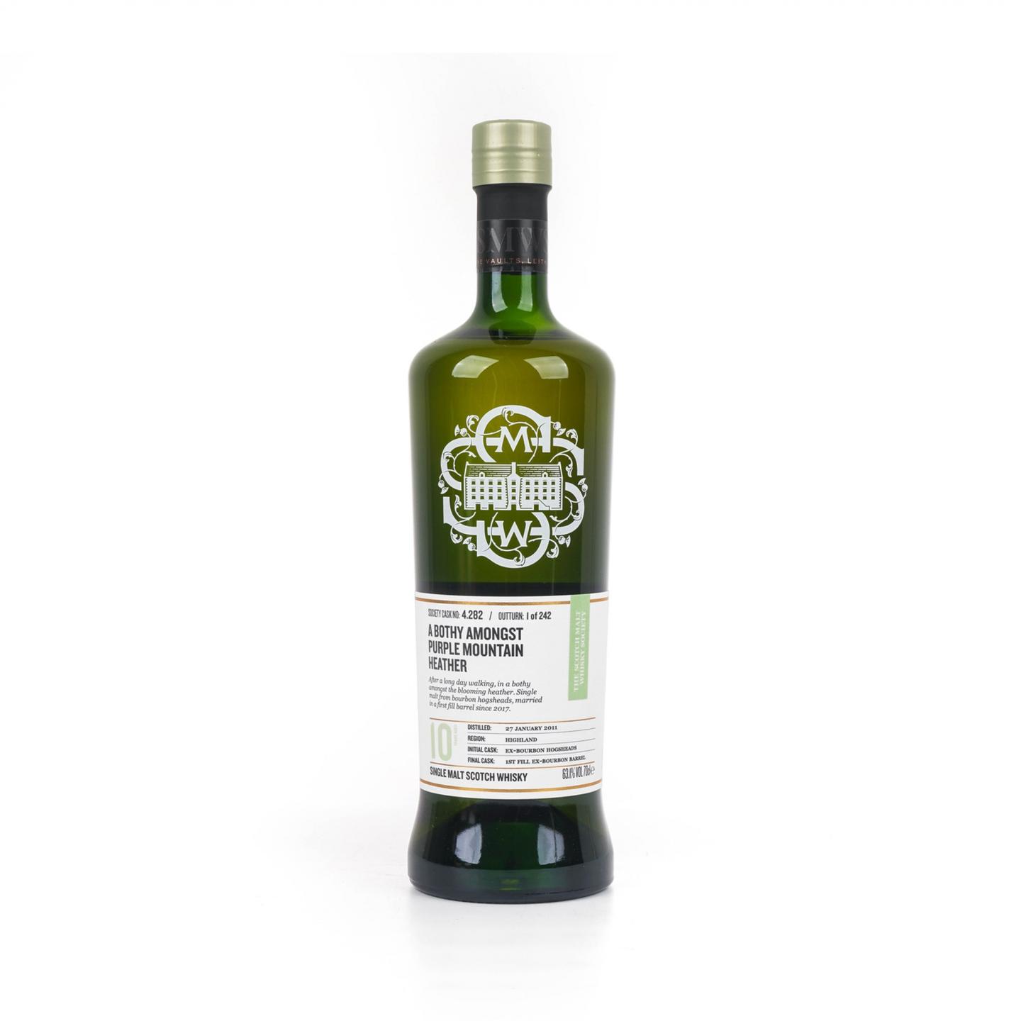 SMWS 4.282 高原骑士 10年 2011-2021