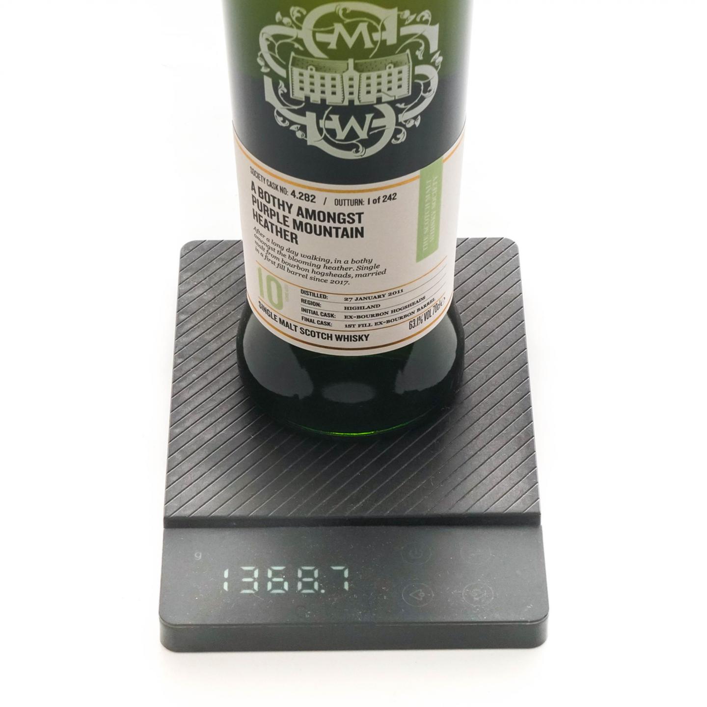 SMWS 4.282 高原骑士 10年 2011-2021