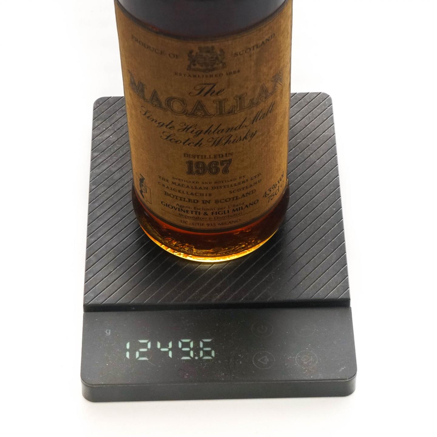 麦卡伦 18年 1967 雪莉桶 750ml