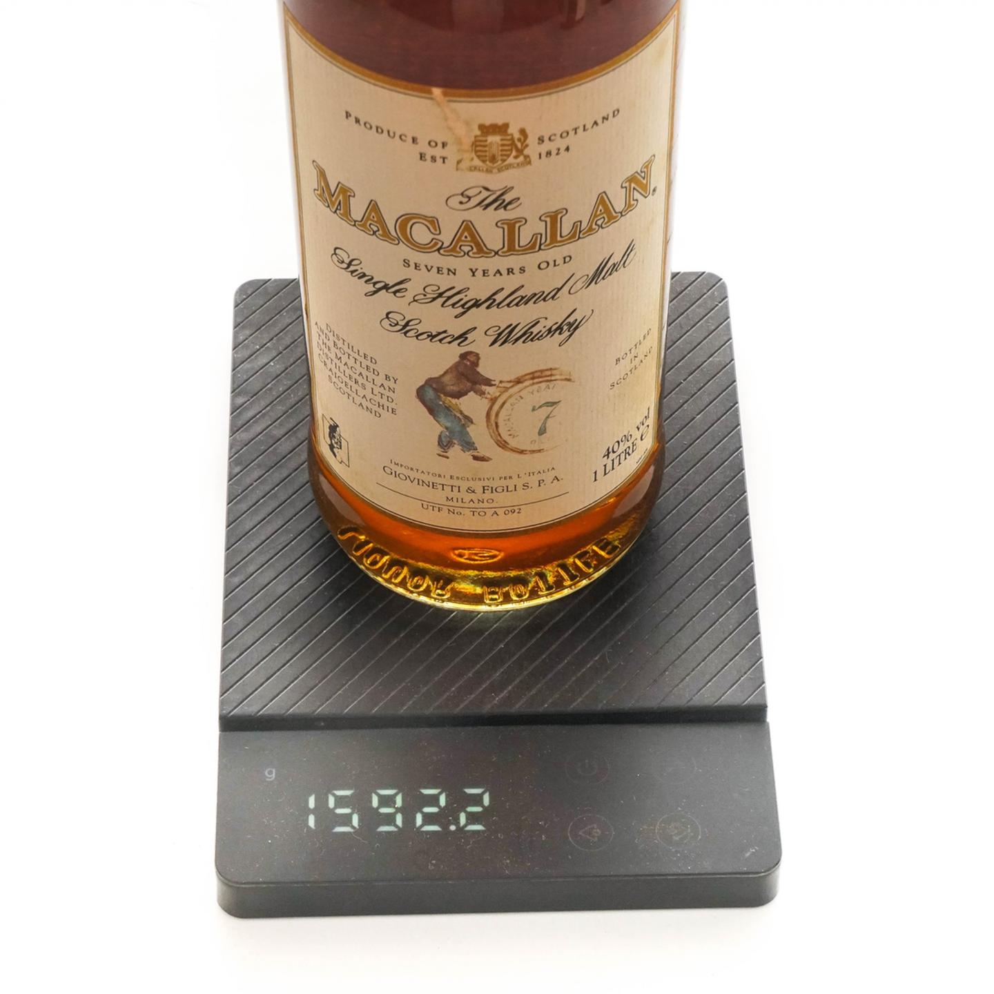 麦卡伦 7年 推桶匠 雪莉桶 1000ml