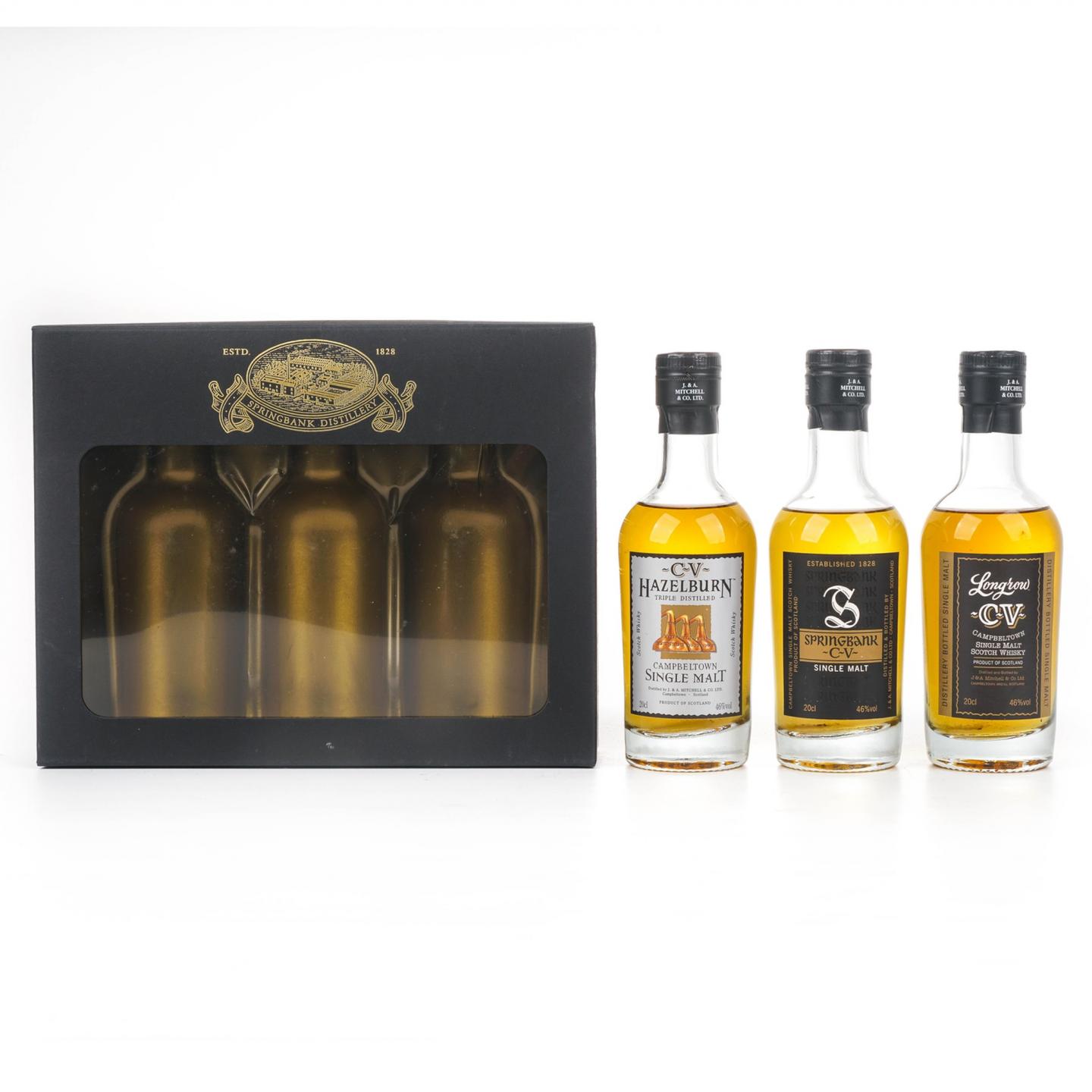 【中样】 云顶/哈索本/朗格罗 坎贝尔镇 CV 3瓶组 200ml