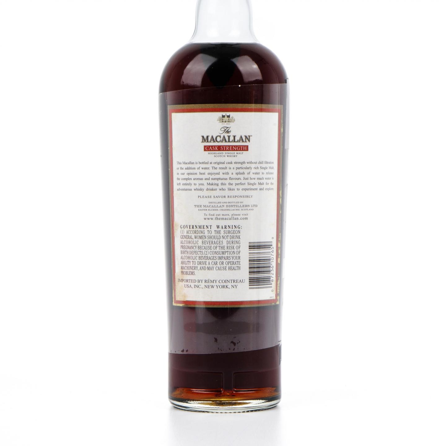麦卡伦 桶强 750ml 59.3%