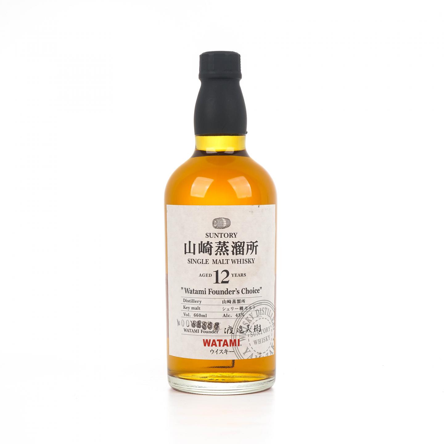 山崎 12年 渡边美树 Watami Founder’s Choice 660ML
