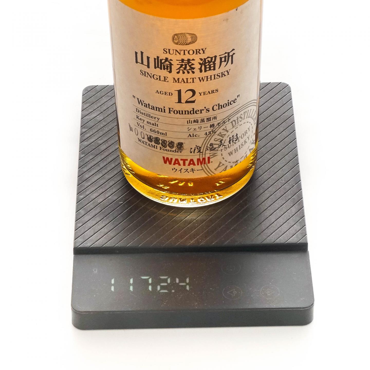 山崎 12年 渡边美树 Watami Founder’s Choice 660ML