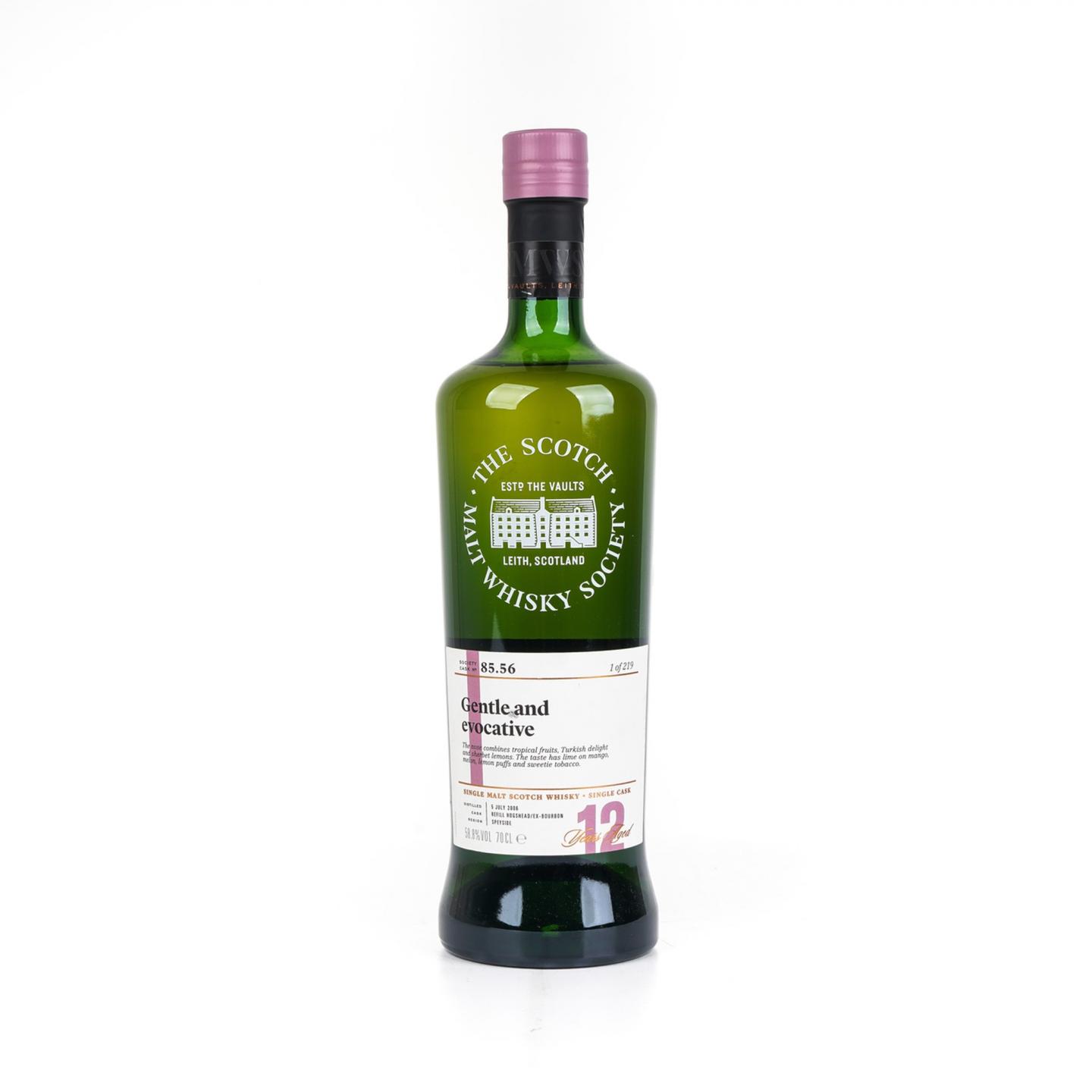 SMWS 85.56 格兰爱琴 12年 2006 单桶 行货