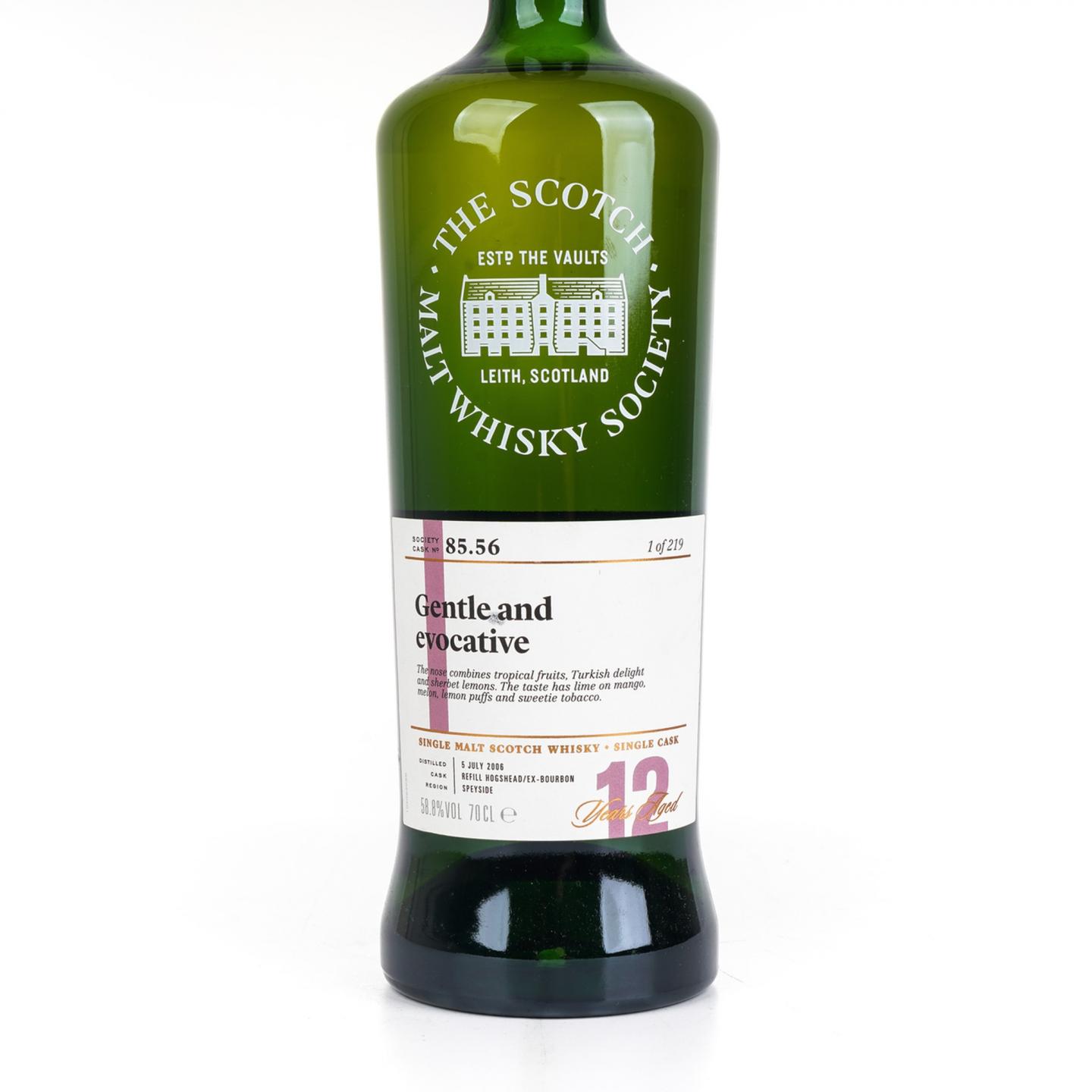 SMWS 85.56 格兰爱琴 12年 2006 单桶 行货