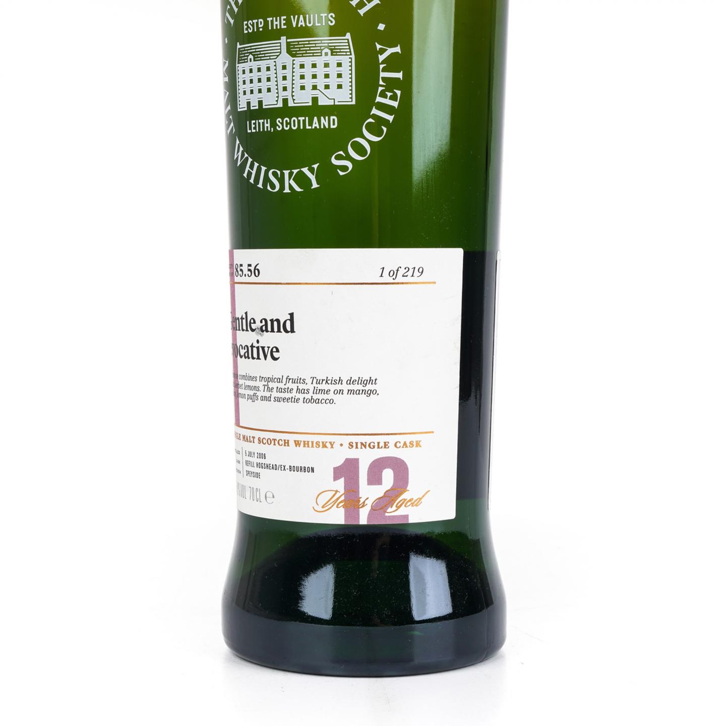 SMWS 85.56 格兰爱琴 12年 2006 单桶 行货