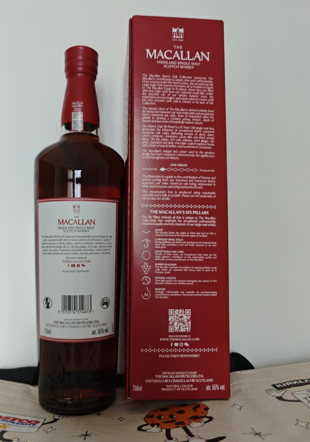 麦卡伦12 110proof