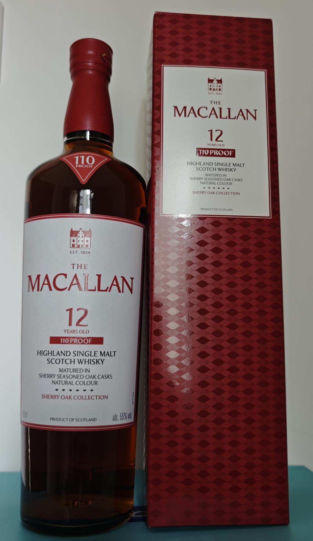 麦卡伦12 110proof